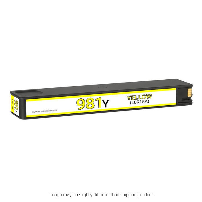 REPL HP L0R15A #981Y XH YELLOW INK