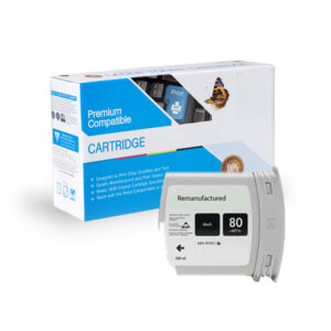 SW PREM HP DJ 1050C LQ-#80 HI  BLACK INK