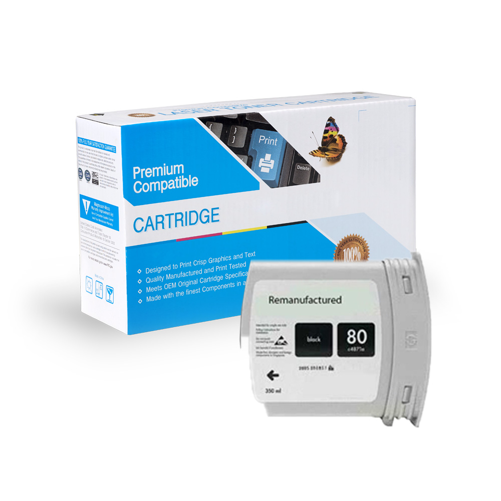 SW PREM HP DJ 1050C LQ-#80 HI BLACK INK