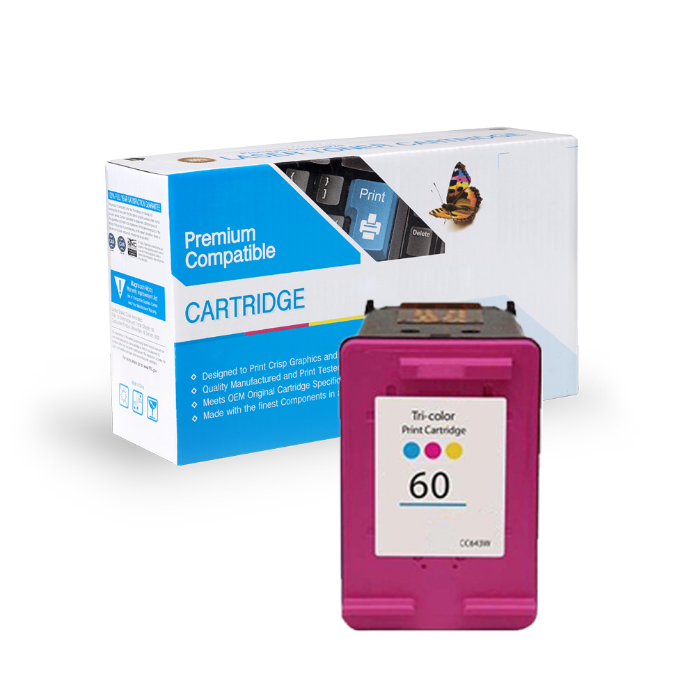 SW PREM HP DESKJET D2530 LQ-#60 SD TRI COLOR INK