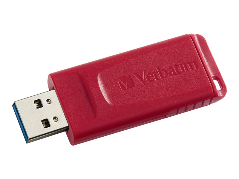 VERBATIM STORE'N'GO RED 8GB USB 2.0 FLASH DRIVE
